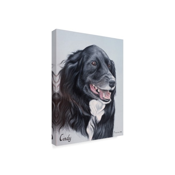 Rusty Frentner 'Black Dog' Canvas Art,24x32